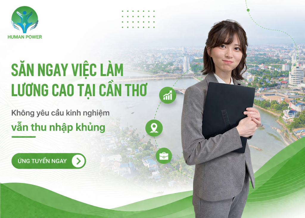 việc làm lương cao tại Cần Thơ