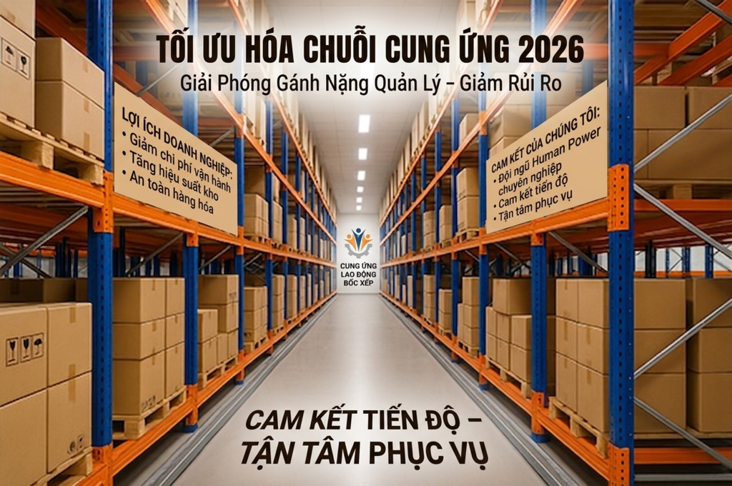 Cung ứng lao động bốc xếp Human Power
