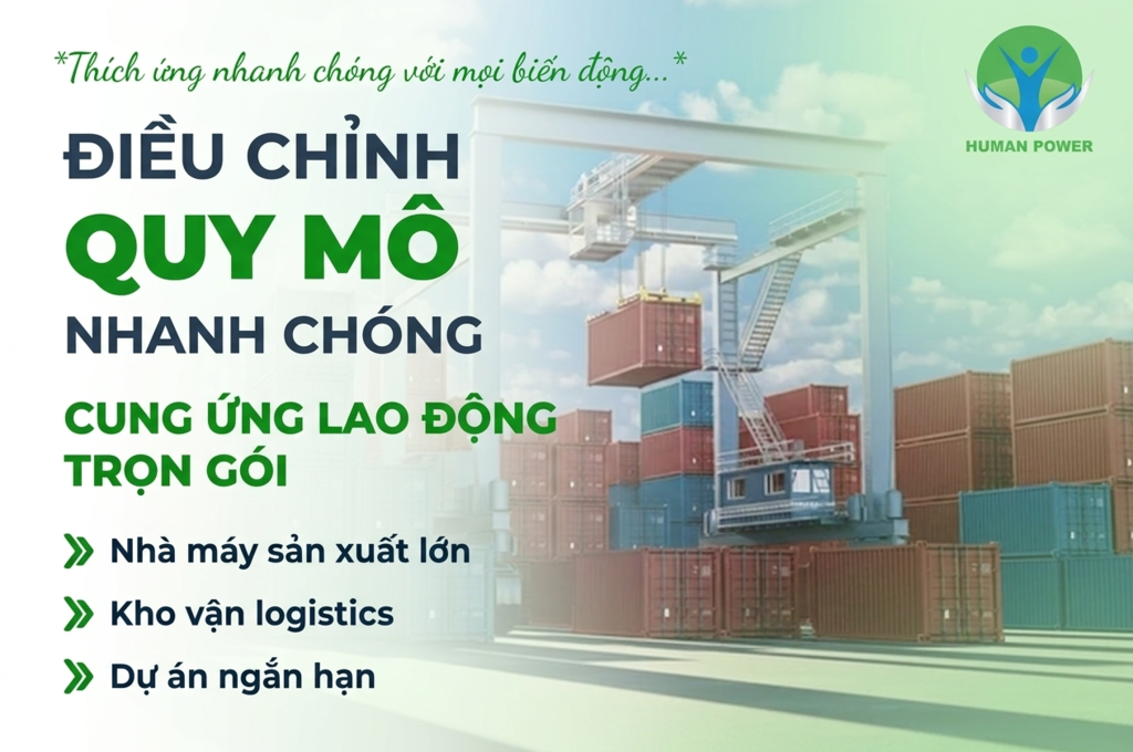 Cung ứng lao động trọn gói cùng Human Power