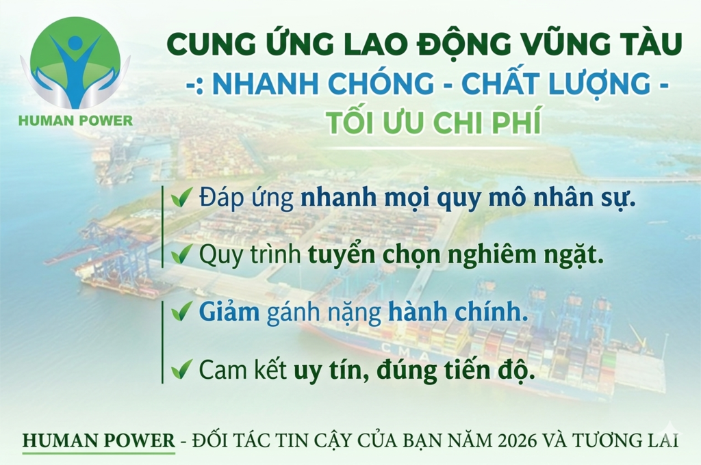 Dịch vụ cung ứng lao động Vũng Tàu