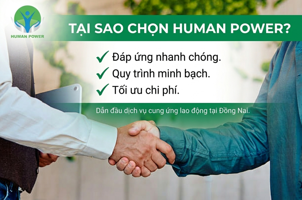 Dịch vụ cung ứng lao động Đồng Nai Human Power