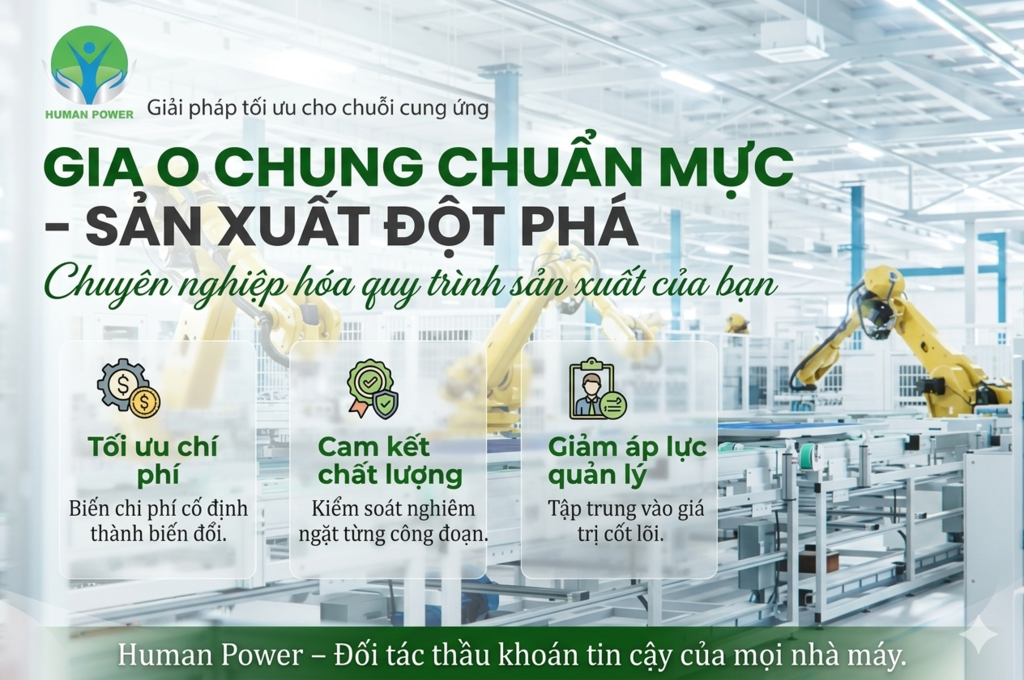 Gia công sản xuất hàng hóa