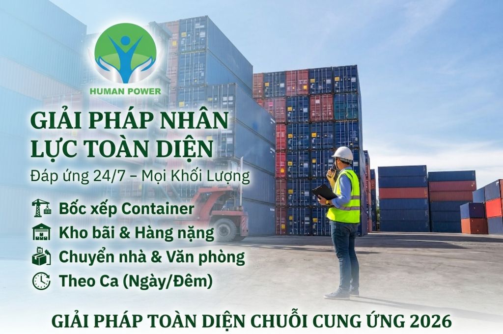 Cung ứng lao động bốc xếp Human Power