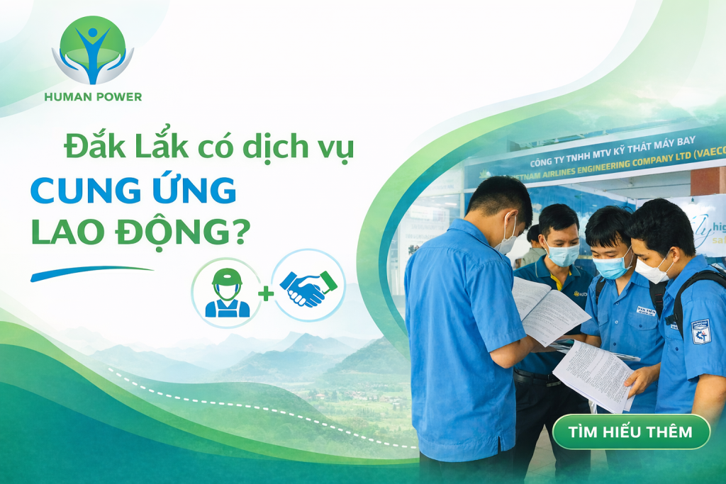 Cung ứng lao động Dak Lak
