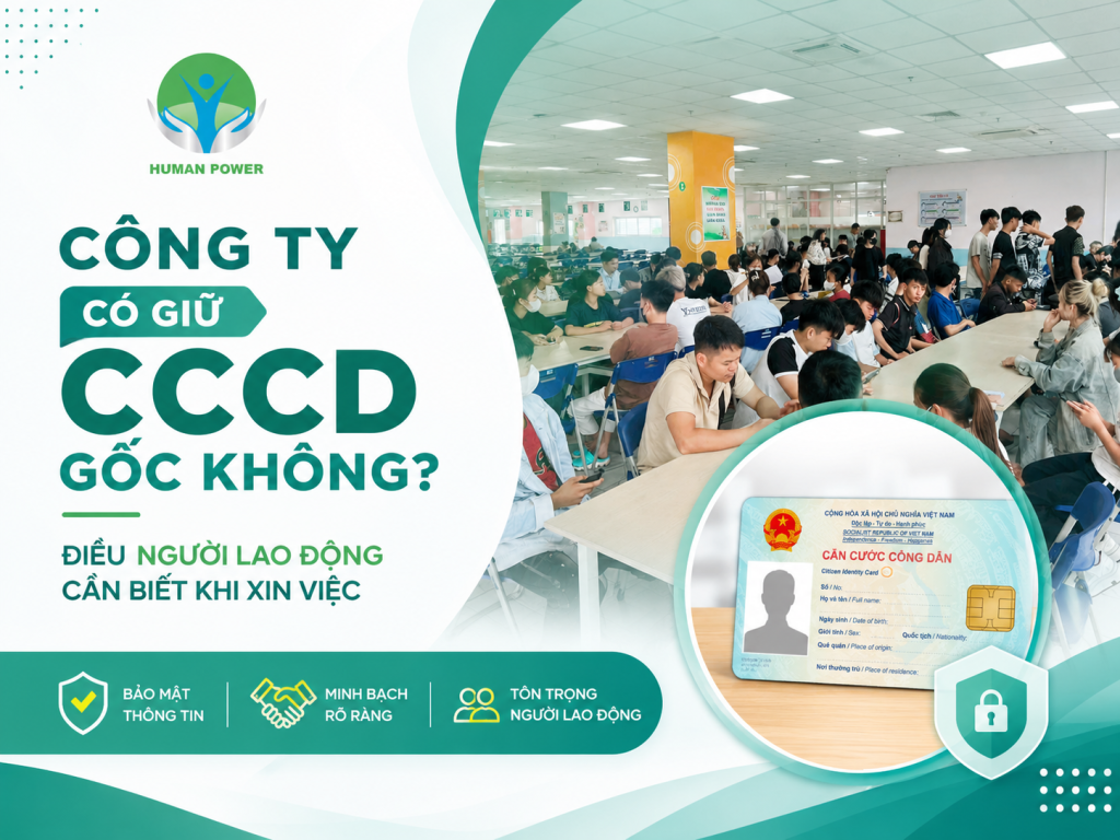 Công Ty Có Giữ CCCD Gốc Không