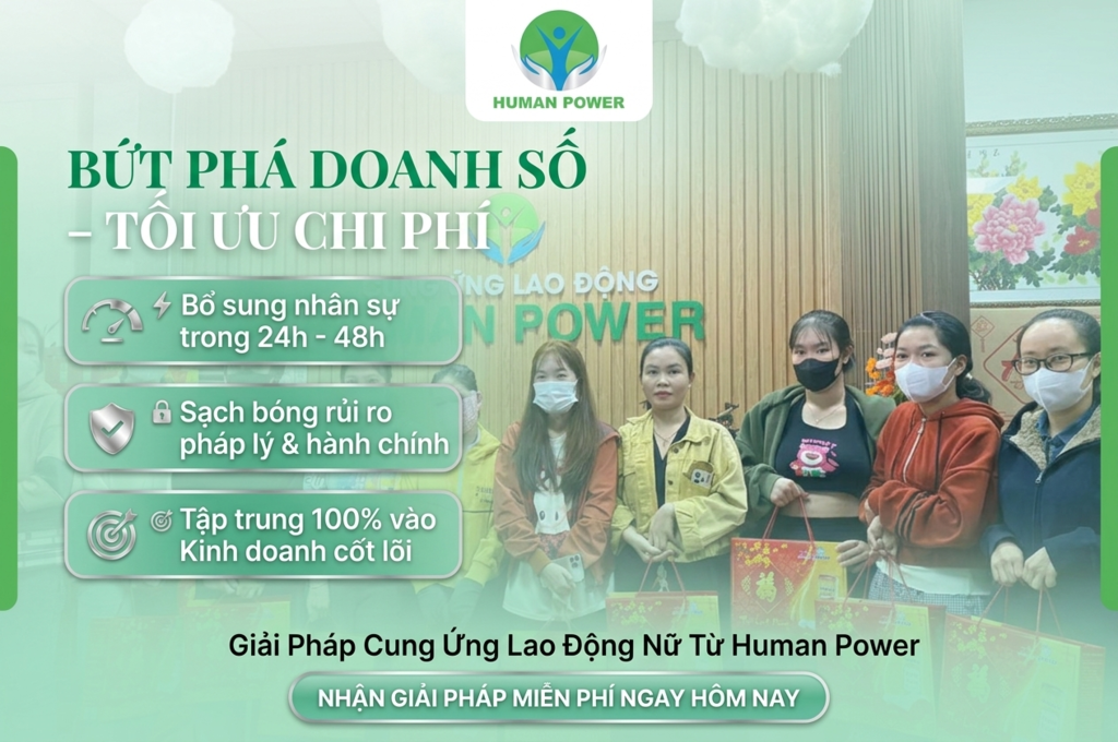 Cung ứng lao động nữ Human Power