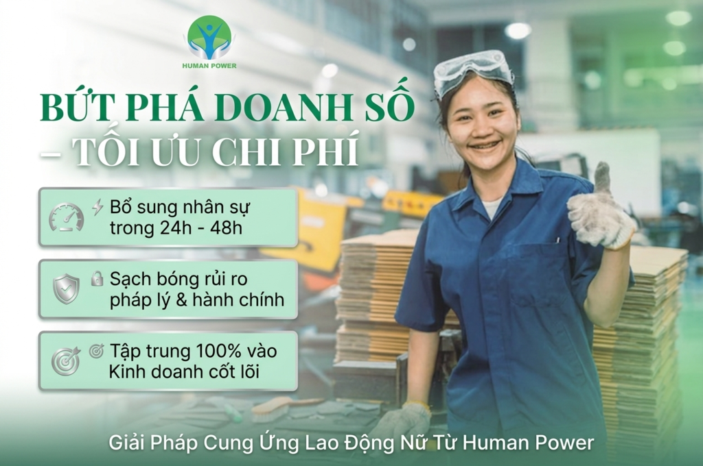 Cung ứng lao động nữ Human Power