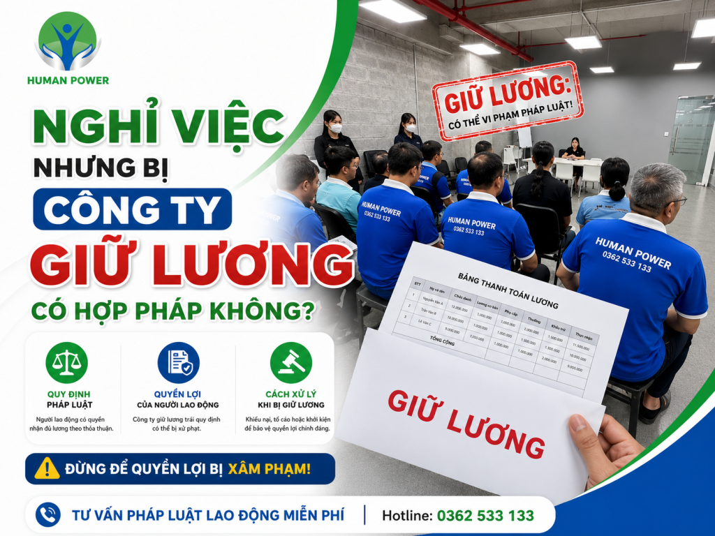 Nghỉ việc bao lâu thì được nhận lương