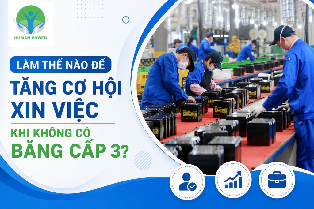 Không Có Bằng Cấp 3 Có Xin Việc Được Không