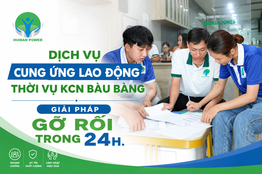 Cung ứng lao động KCN Bàu Bàng