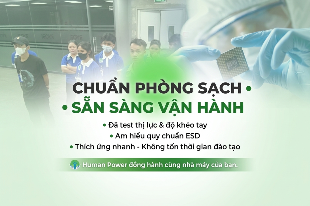 Dự Báo Năm 2026: Giải Pháp Cung Ứng Lao Động Lắp Ráp Linh Kiện Điện Tử Tối Ưu