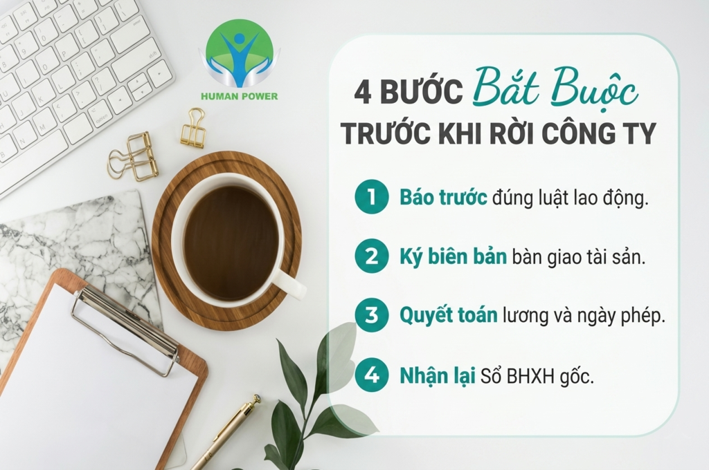 Năm 2026 Bùng Nổ Cơ Hội Mới: Nghỉ Việc Cần Làm Gì Trước Khi Rời Công Ty?