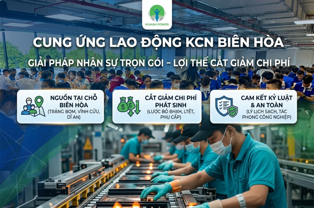Top 1 Dịch Vụ Cung Ứng Lao Động KCN Biên Hòa Chuyên Nghiệp Năm 2026