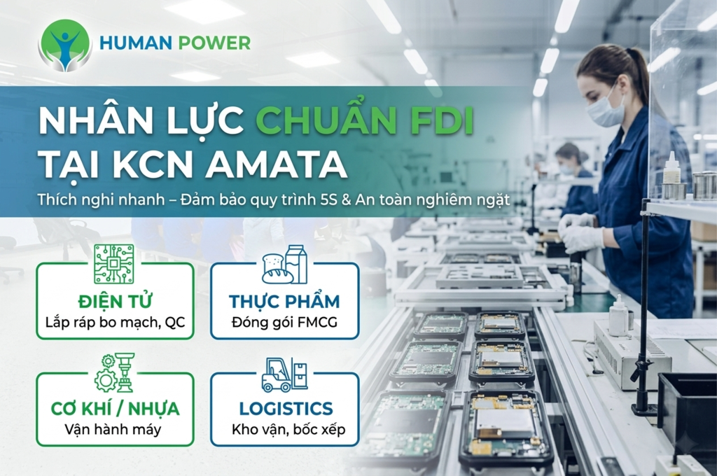 Top 1 Giải Pháp Cung Ứng Lao Động KCN Amata Cho Năm 2026