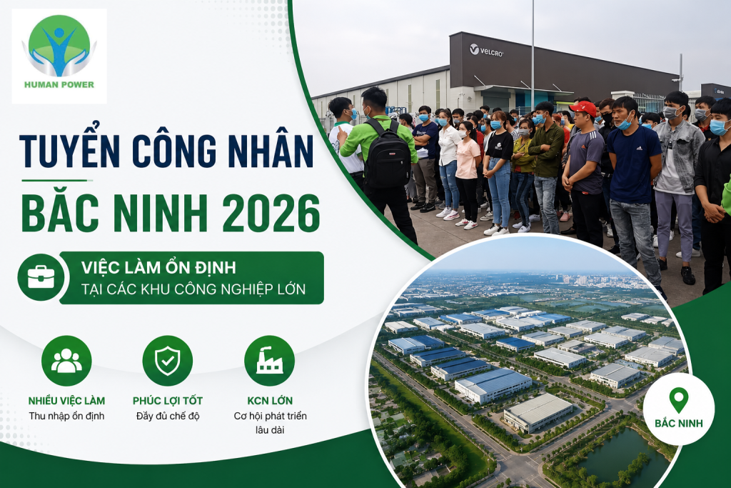 tuyển công nhân bắc ninh