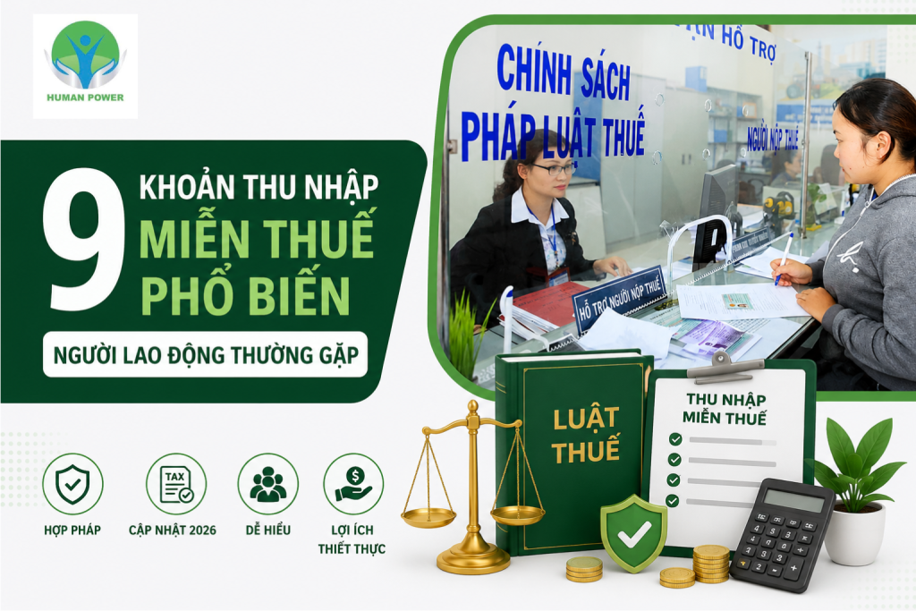 thu nhập miễn thuế
