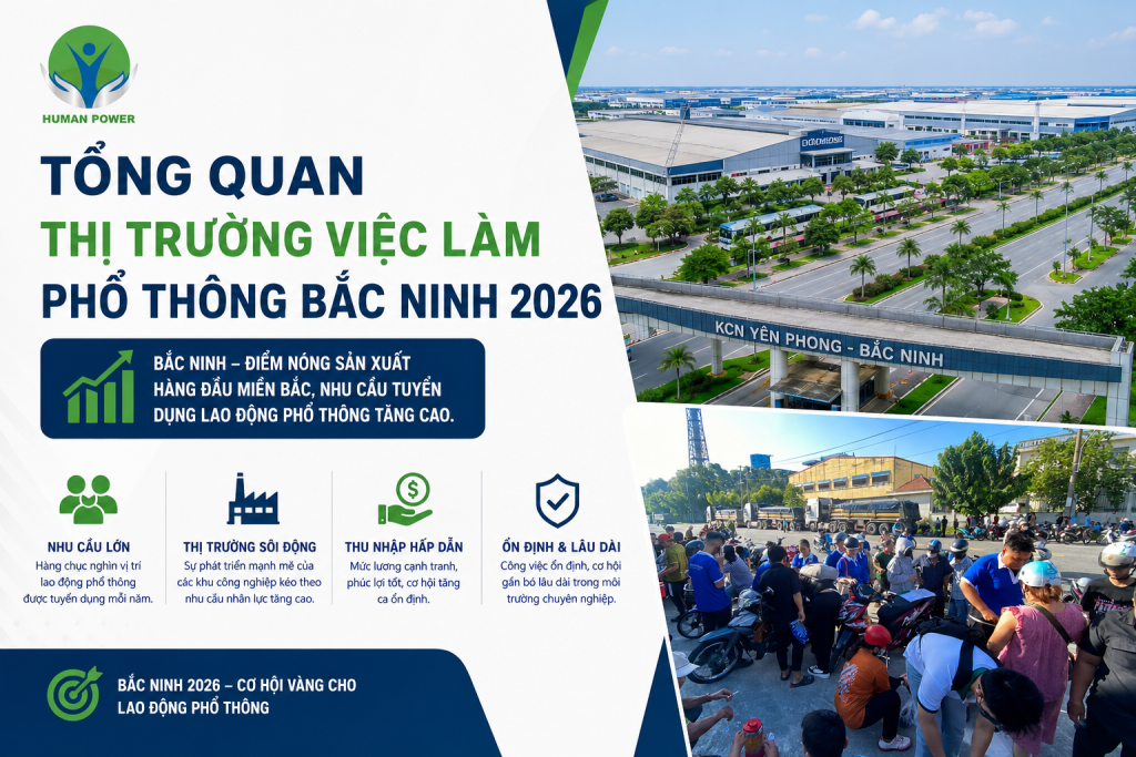 Việc Làm Phổ Thông Bắc Ninh