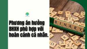 Phương án hưởng BHXH phù hợp với hoàn cảnh cá nhân