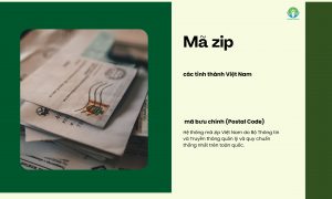 các mã bưu zip chính tỉnh việt nam