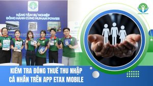 Kiểm tra đóng thuế thu nhập cá nhân trên app eTax Mobile