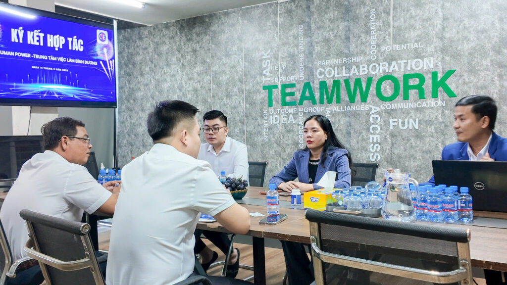 Human Power ký kết hợp tác với trung tâm việc làm Bình Dương 