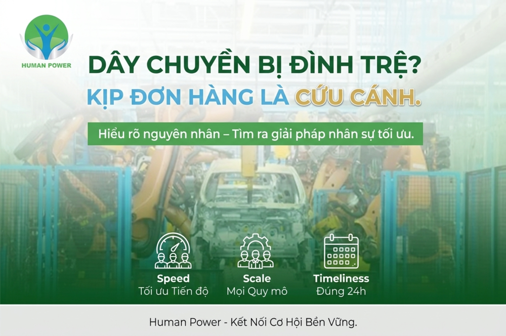 Thiếu công nhân sản xuất phải làm gì