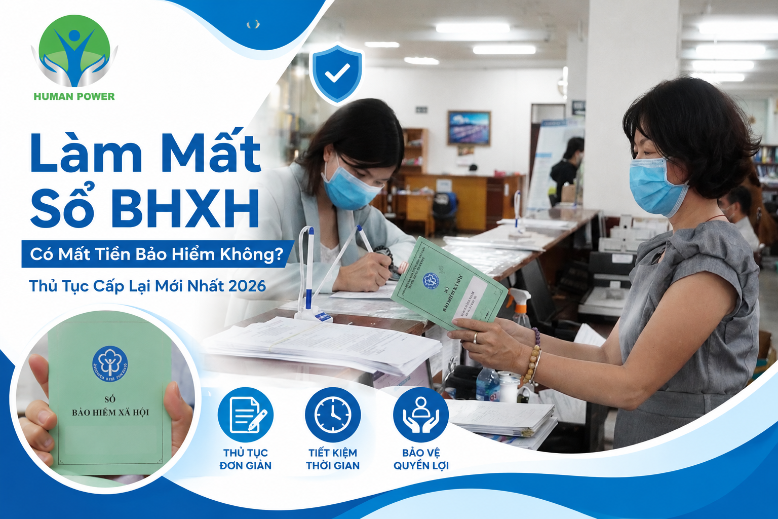 mất sổ BHXH
