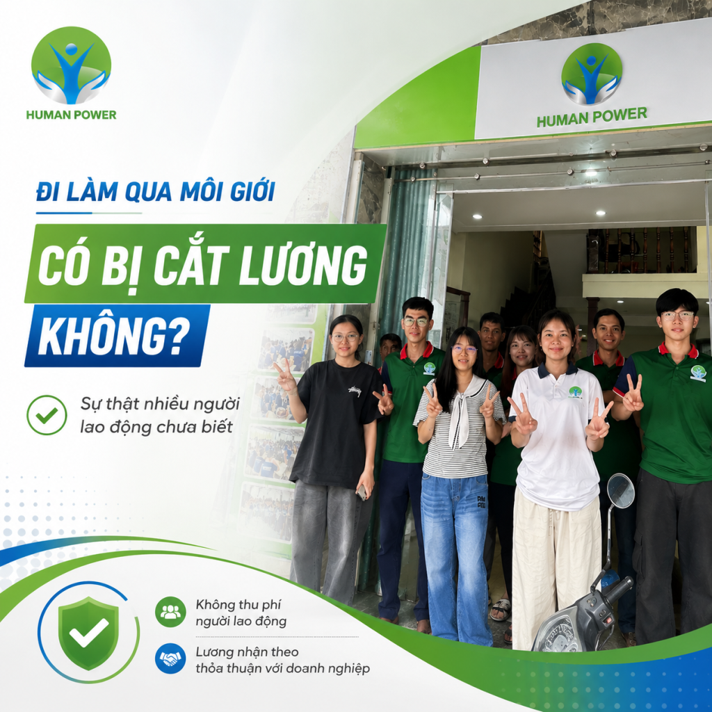Đi Làm Qua Môi Giới Có Bị Cắt Lương Không