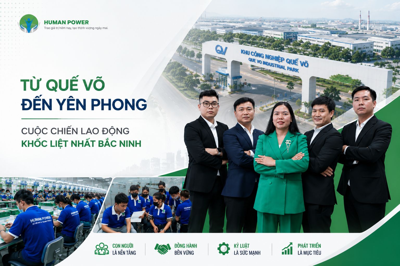 cung ứng lao động kcn quế võ