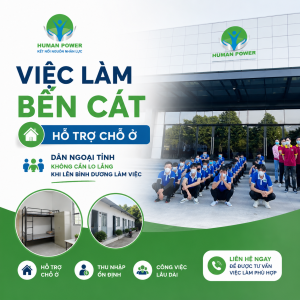 Việc Làm Bến Cát Hỗ Trợ Chỗ Ở