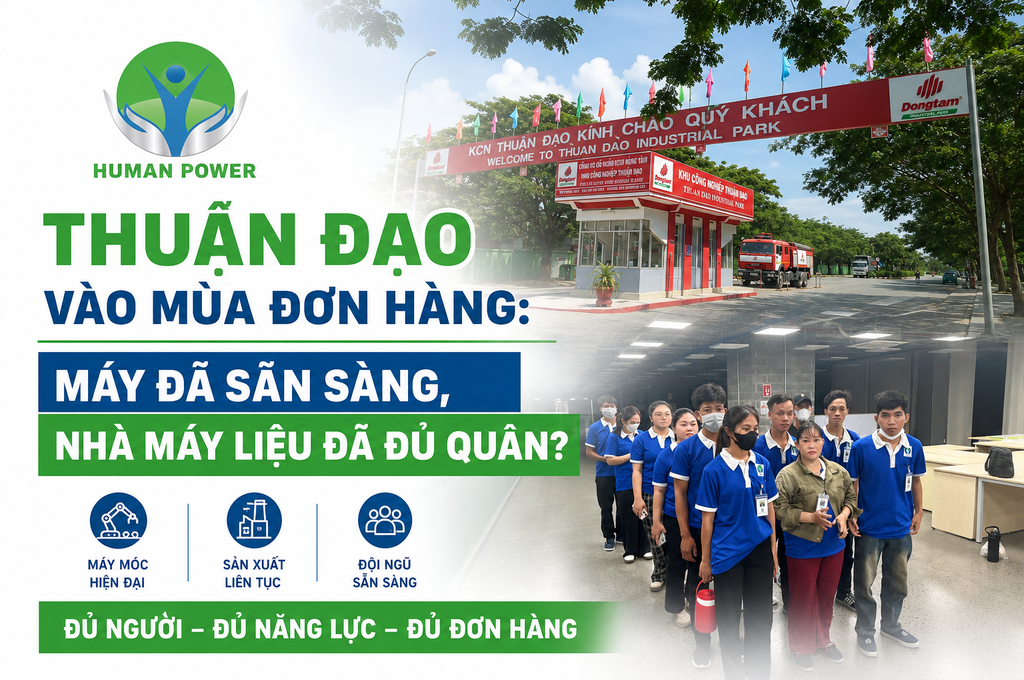 Cung Ứng Lao Động KCN Thuận Đạo