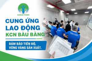 Cung ứng lao động KCN Bàu Bàng