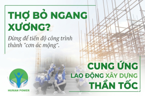 Giải Pháp Cung Ứng Lao Động Xây Dựng Năm 2026: Đập Tan 3 Tử Huyệt Của Nhà Thầu