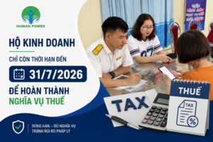 Khai thuế hộ kinh doanh 2026