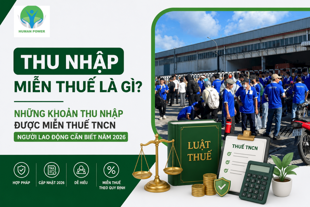 thu nhập miễn thuế