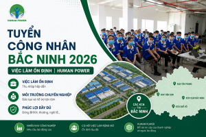 tuyển công nhân bắc ninh