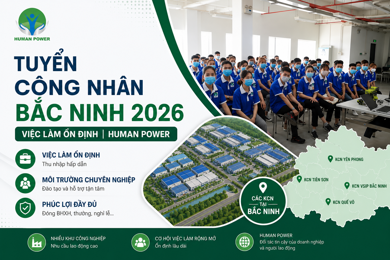 tuyển công nhân bắc ninh