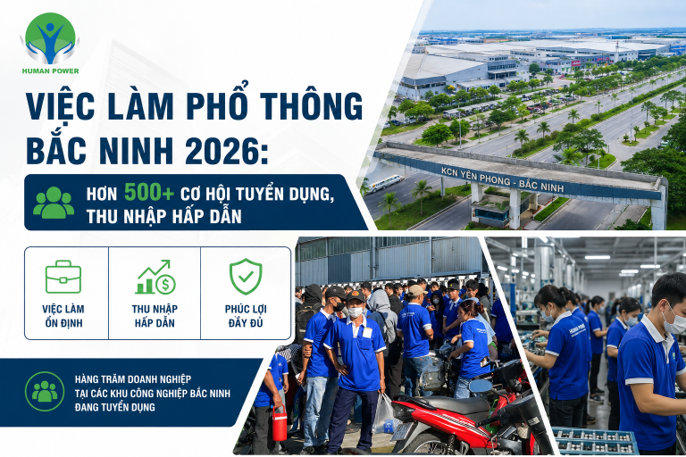 Việc Làm Phổ Thông Bắc Ninh