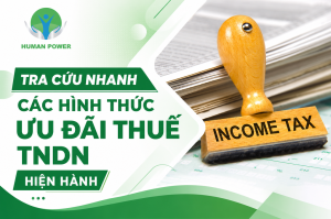 ƯU ĐÃI THUẾ TNDN 2026