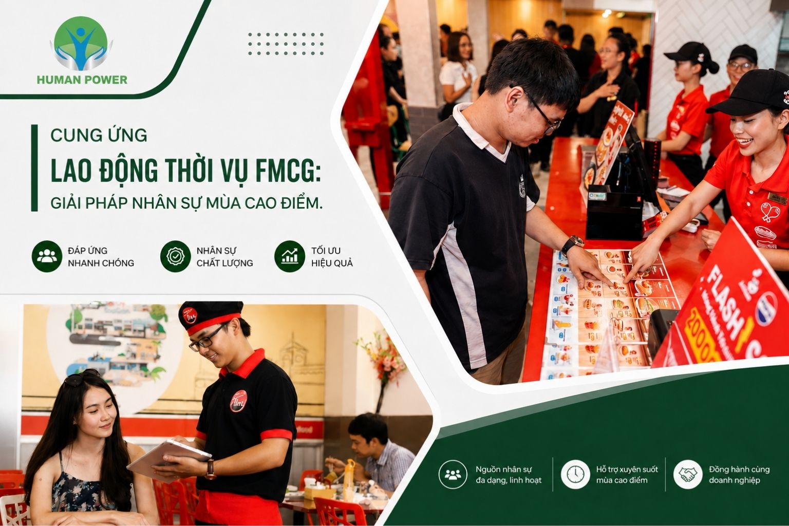 Cung ứng lao động thời vụ FMCG