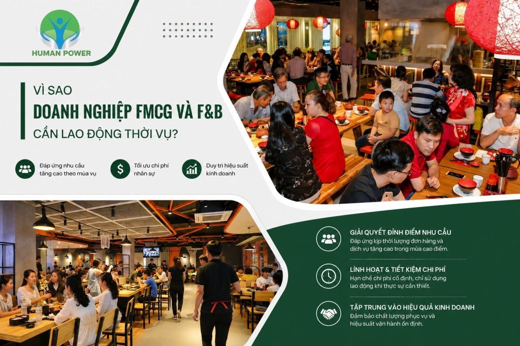 Cung ứng lao động thời vụ FMCG