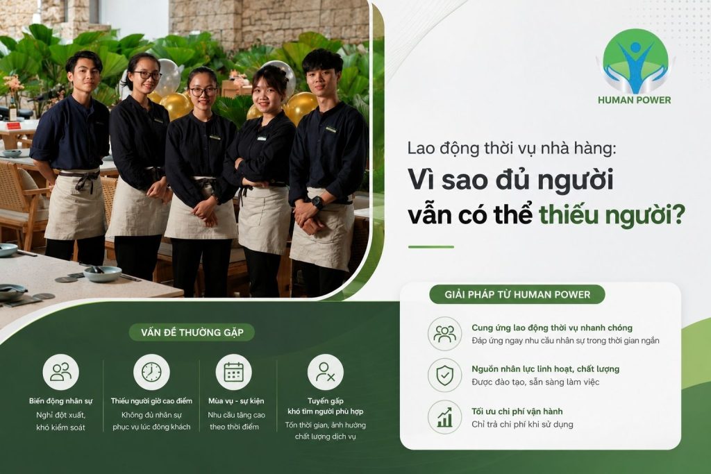 cung ứng lao động nhà hàng