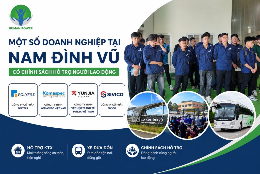 cung ứng lao động nam đình vũ