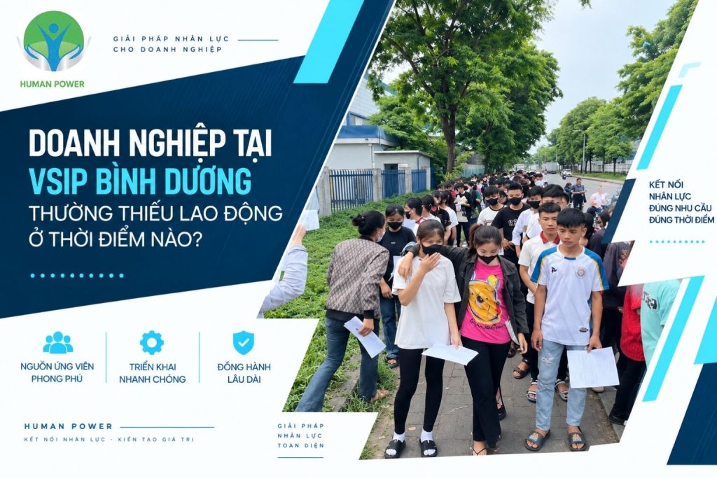 Cho Thuê Lao Động KCN VSIP Bình Dương