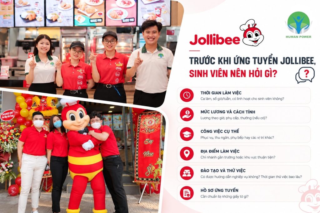 Jollibee tuyển dụng Bình Dương