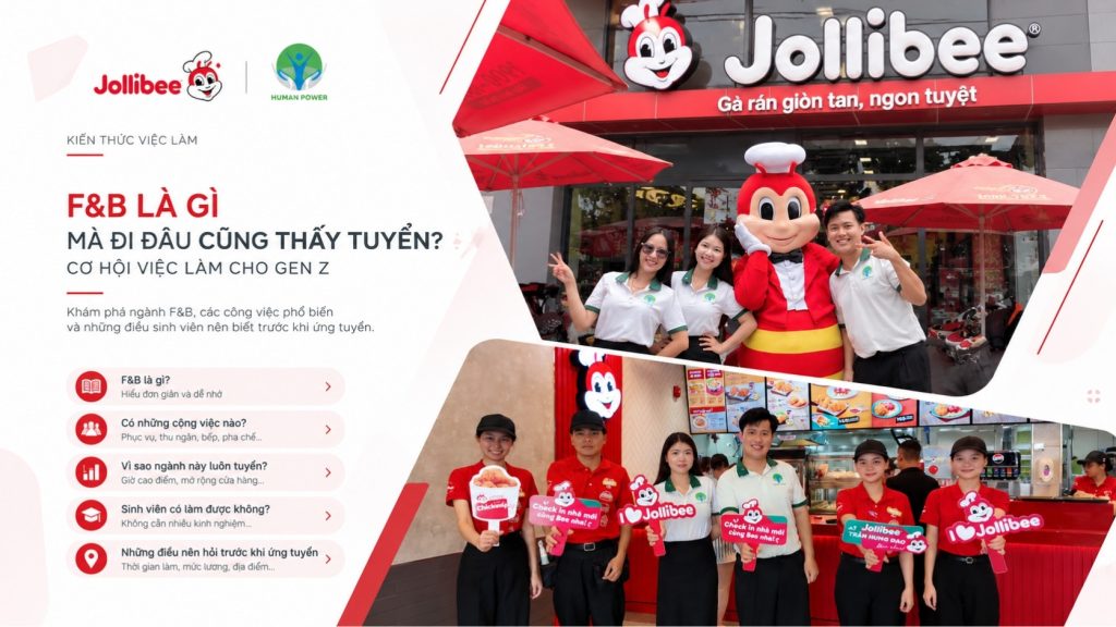 F&B là gì mà đi đâu cũng thấy tuyển