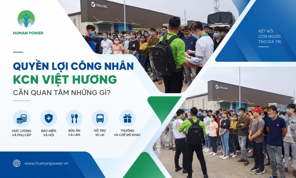 Lương công nhân KCN Việt Hương