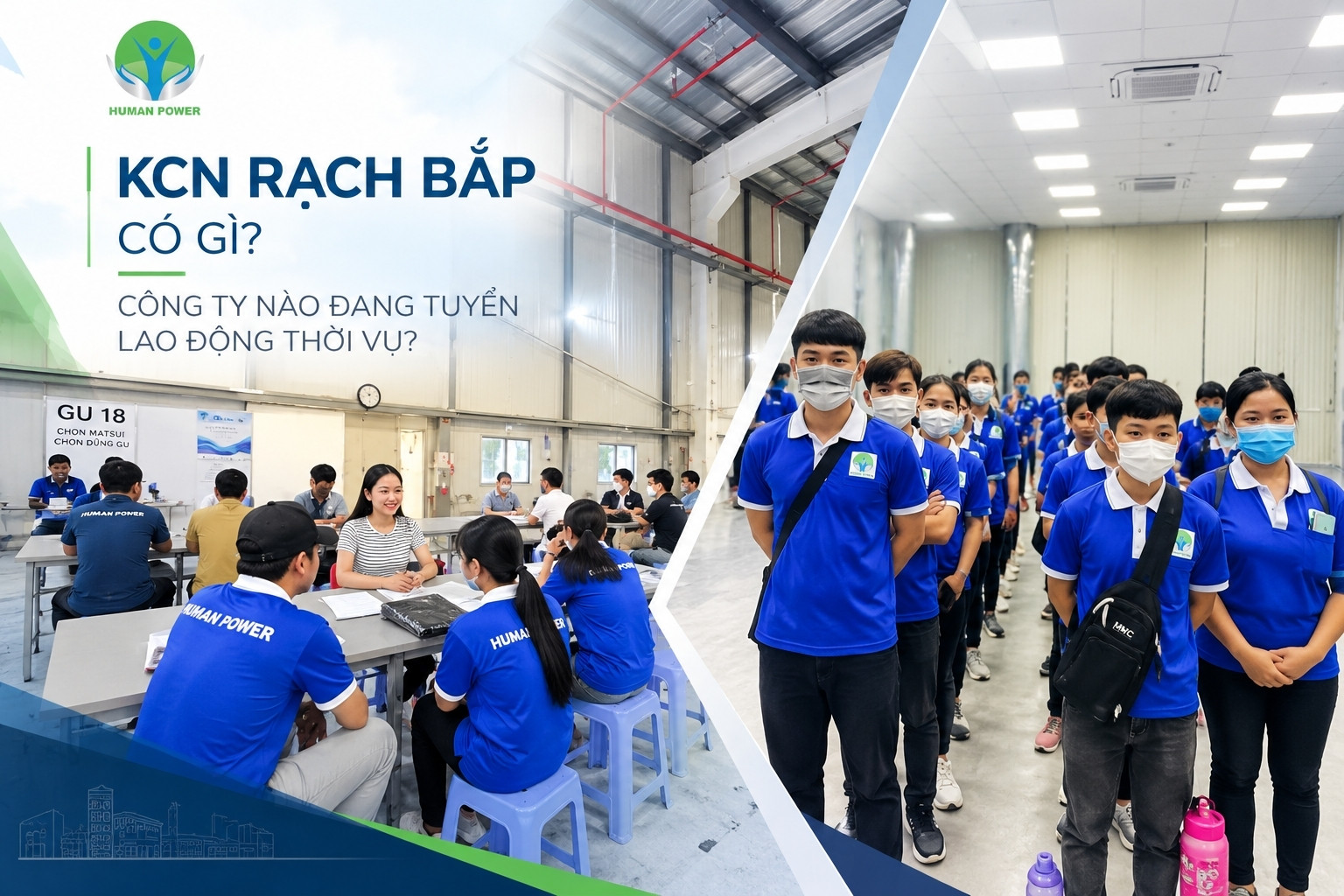 Cung ứng lao động thời vụ KCN Rạch Bắp