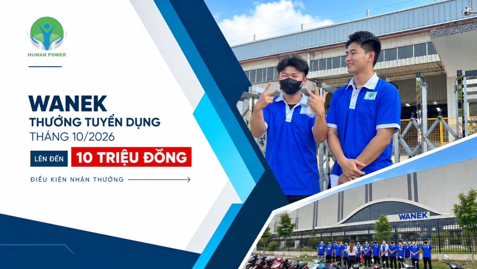 Wanek thưởng 10 triệu